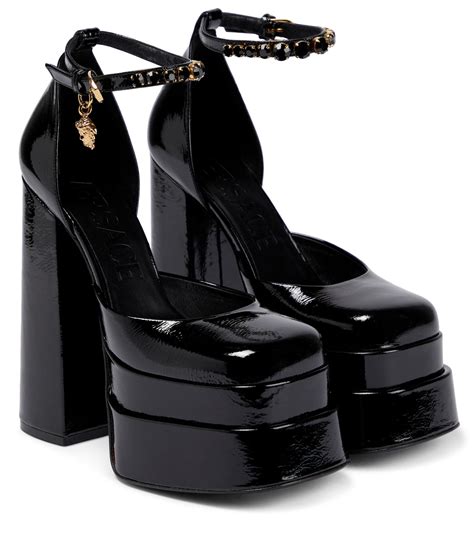 versace medusa black oxford shoes|Versace Medusa aevitas.